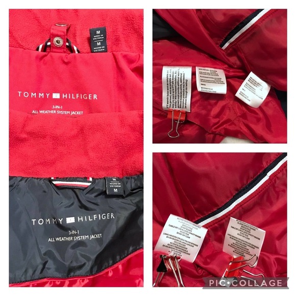 Tommy Hilfiger NWOT 3 in 1 All Weather System Jacket Size M - Picture 14 of 14